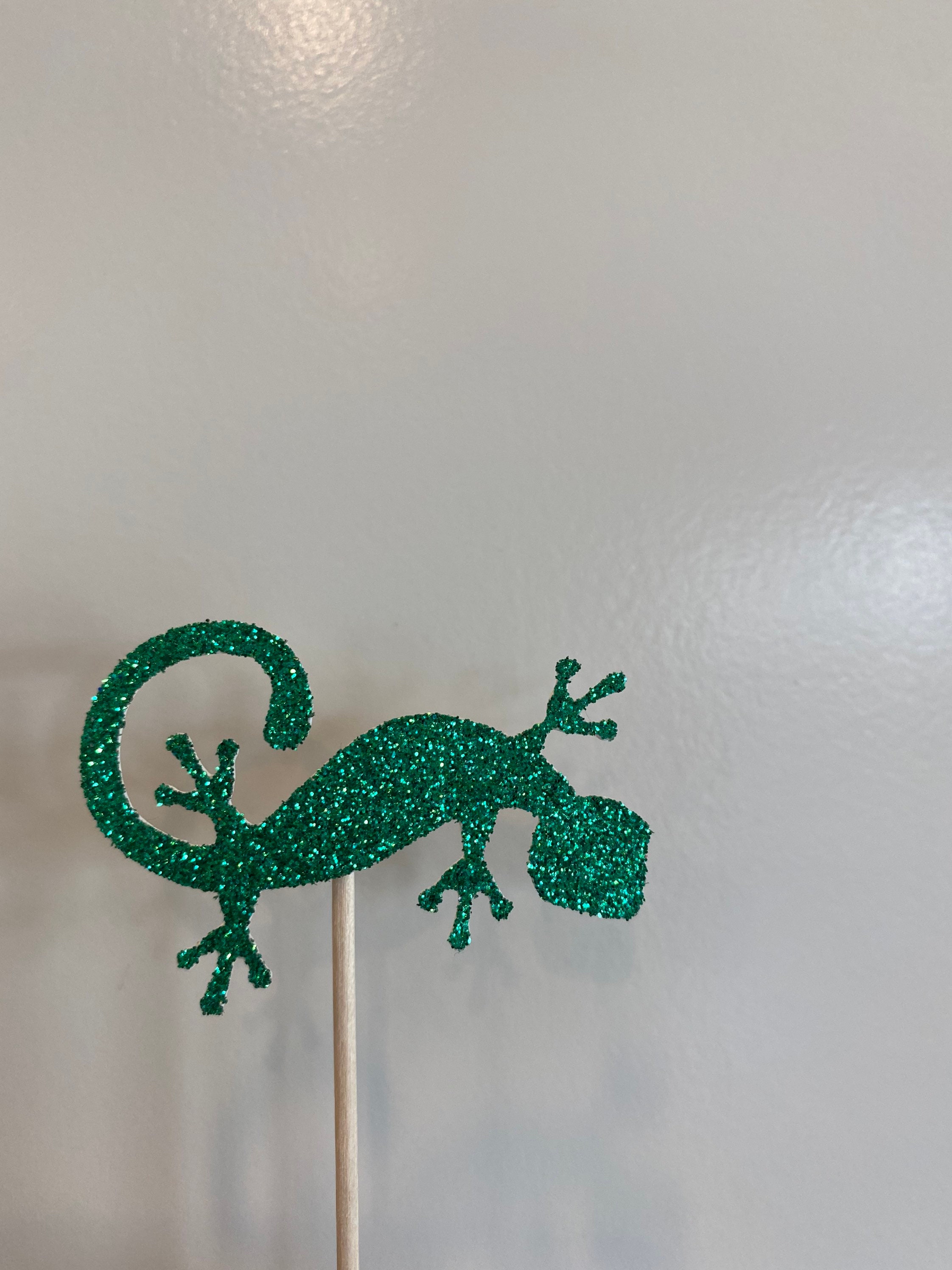 Lizard cupcake toppers hot sale