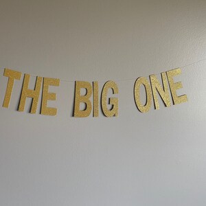 O grande banner, O Grande, notório banner, aniversário de um ano, decoração de festa de 1º aniversário, Notório, 1º