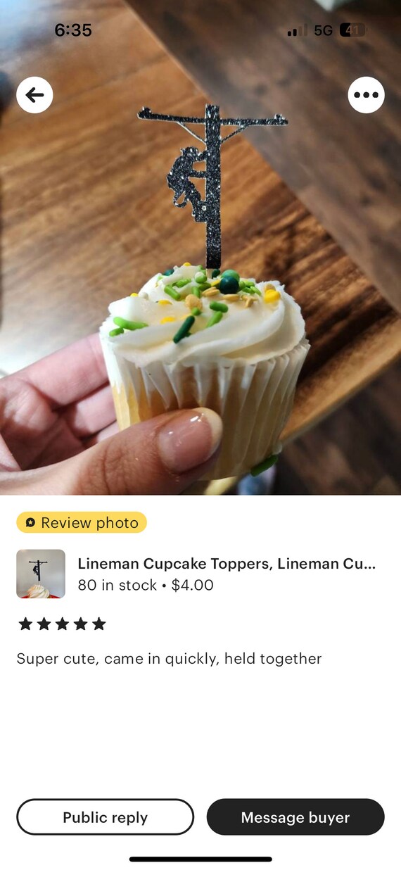 24 Piezas De Decoración De Cupcakes Para Electricista, Decoración De Tartas, Decoración Temática De Liniero, Suministros De Decoración De Fiesta De Cumpleaños Para Niño Y Hombre