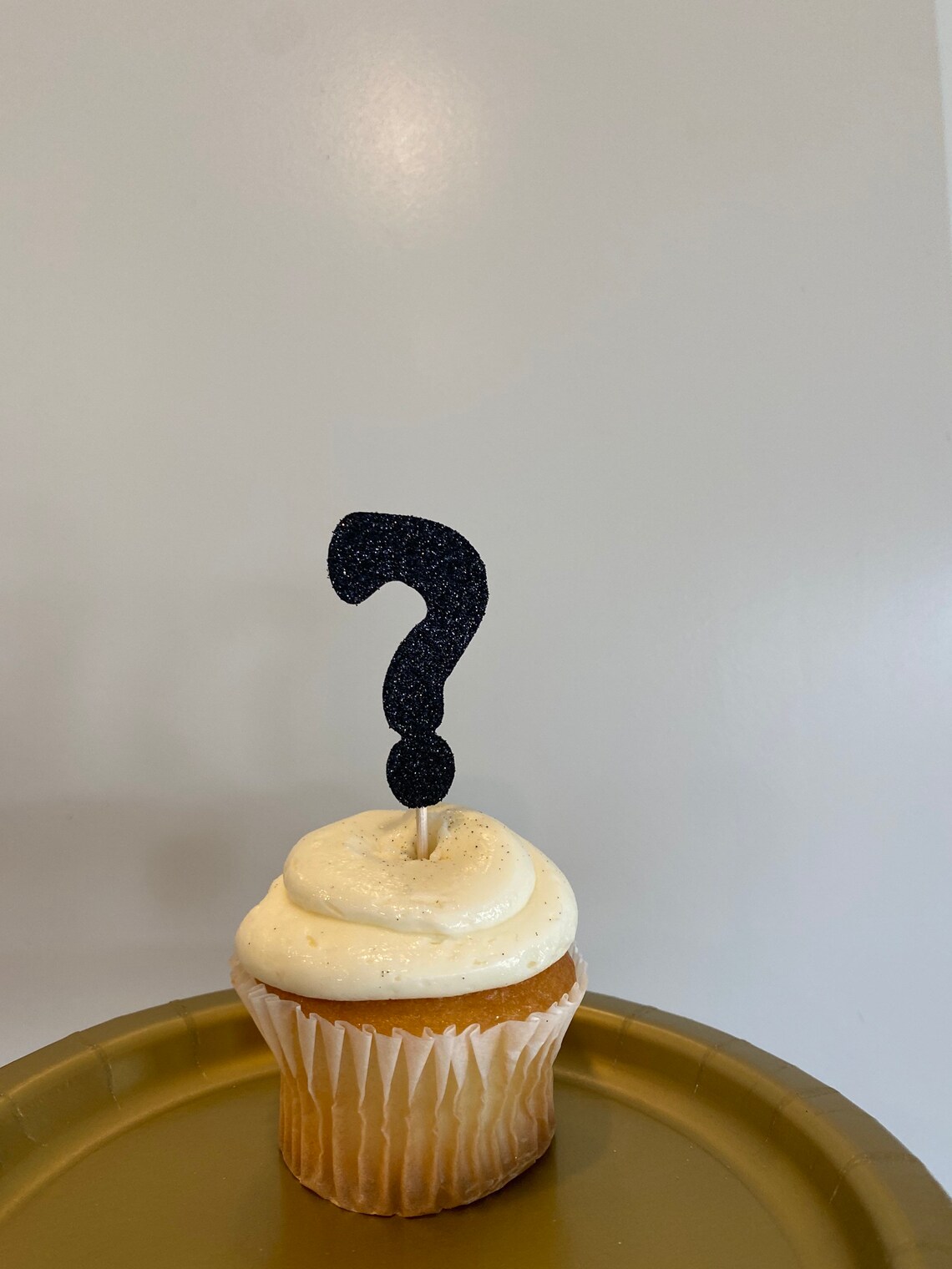 Question Mark Cupcake Toppers Gender Reveal Cupcake Toppers Etsy