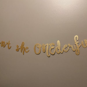 Isn't She Onederful Banner, Girl's 1st Birthday Decorations, First Birthday Decor, Isn't She Lovely Banner, Isn't She Onederful, Onederful