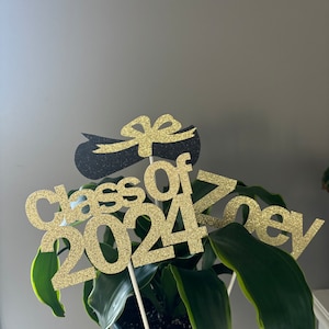 Centros de mesa de graduación 2025, Decoraciones de graduación, Decoración para fiesta de graduación, Centro de mesa de graduación de la clase 2025, Clase 20225, Decoración 2025