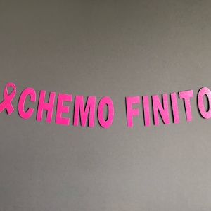 Chemo Finito Banner, Chemo Finito, I beat cancer Banner, Cancer Fundraiser, Funny Party Banner, Cancer Survivor, Chemotherapy, Cancer Free