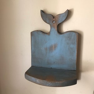 Colonial style whale tail candle shelf image 2