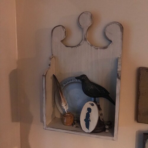Colonial Style Whale Tail Candle Shelf Etsy