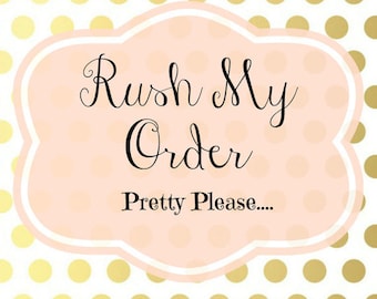 RUSH FEE