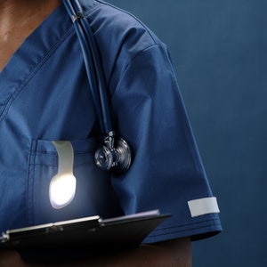 Perfect Nurse Gift Flashlight Clip On Nursing Night Light Hands Free Strong Magnetic Grip For Night Shift
