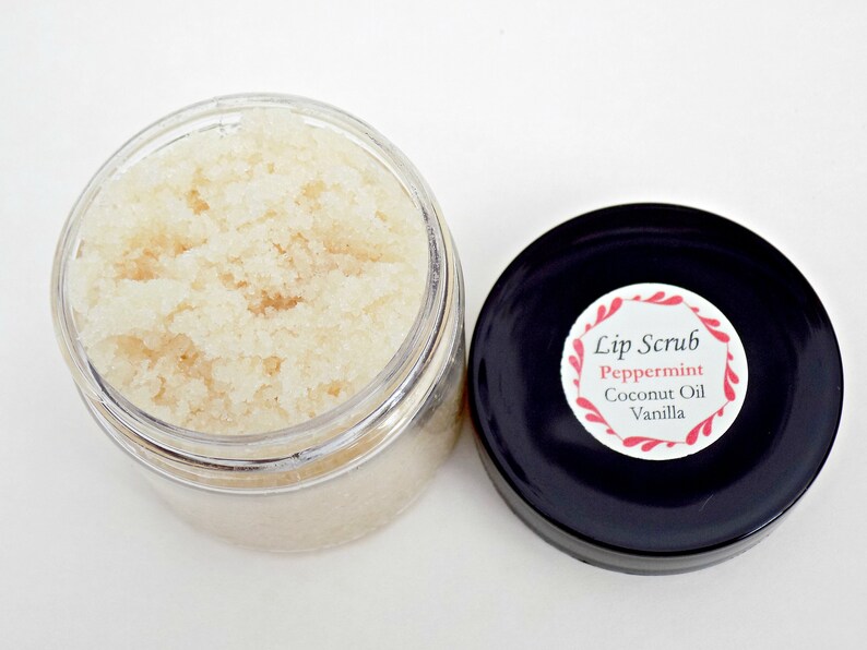 Natural Lip Scrub Edible Sugar Scrub Lip Polish Lip Balm Etsy