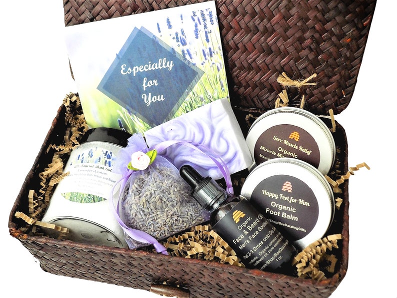 Luxury in-the-house Date night Spa gift basket for His and Hers Engagement Gift or LGBTQ Options.