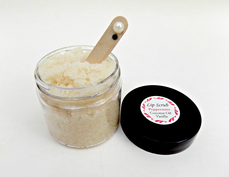 Natural Lip Scrub Edible Sugar Scrub Lip Polish Lip Balm Etsy