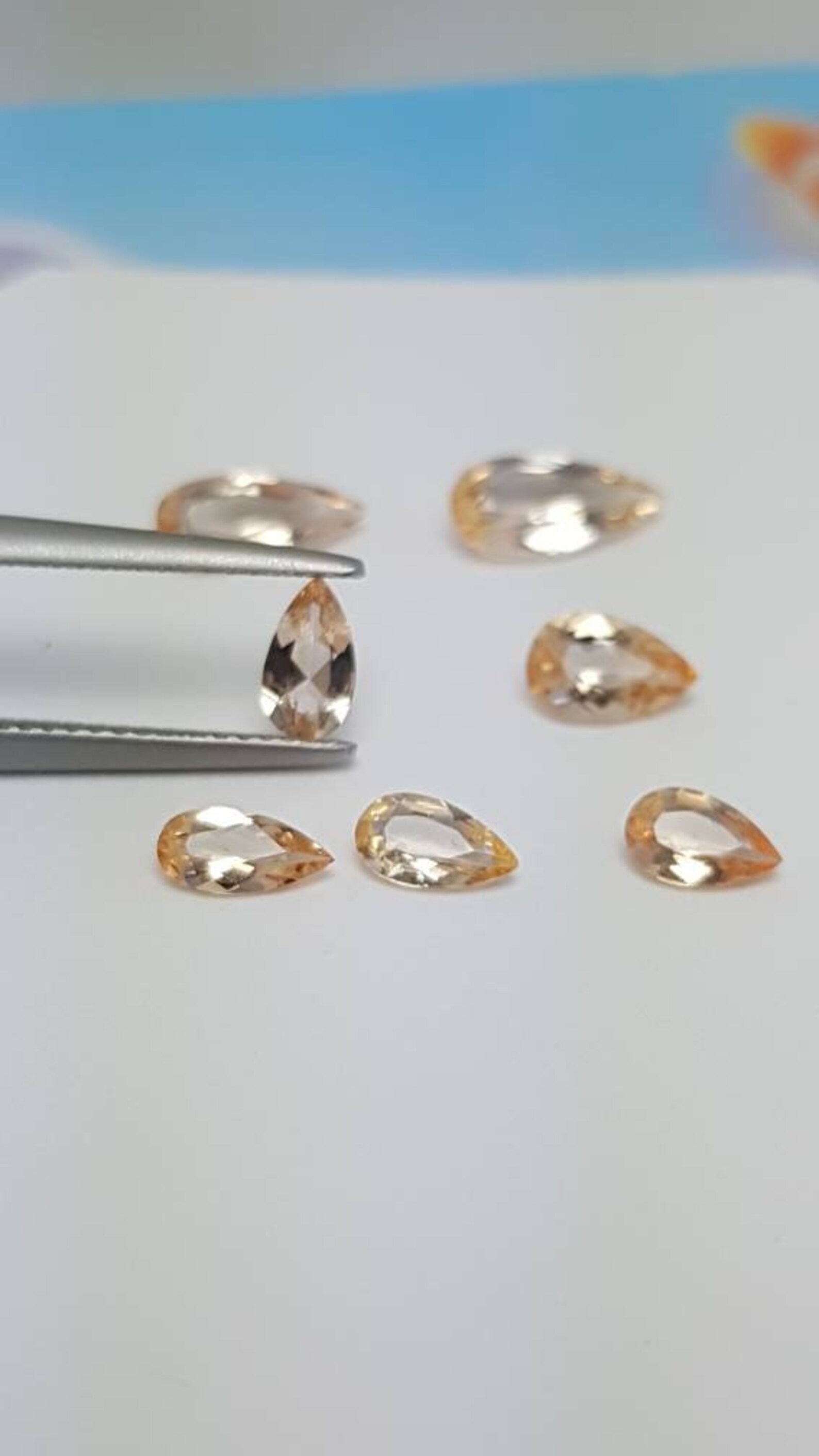 Natural precious Topaz | Etsy