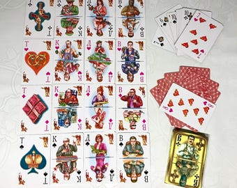 ソビエト ビンテージ トランプ「お土産」1992年 新品!!!、ソ連