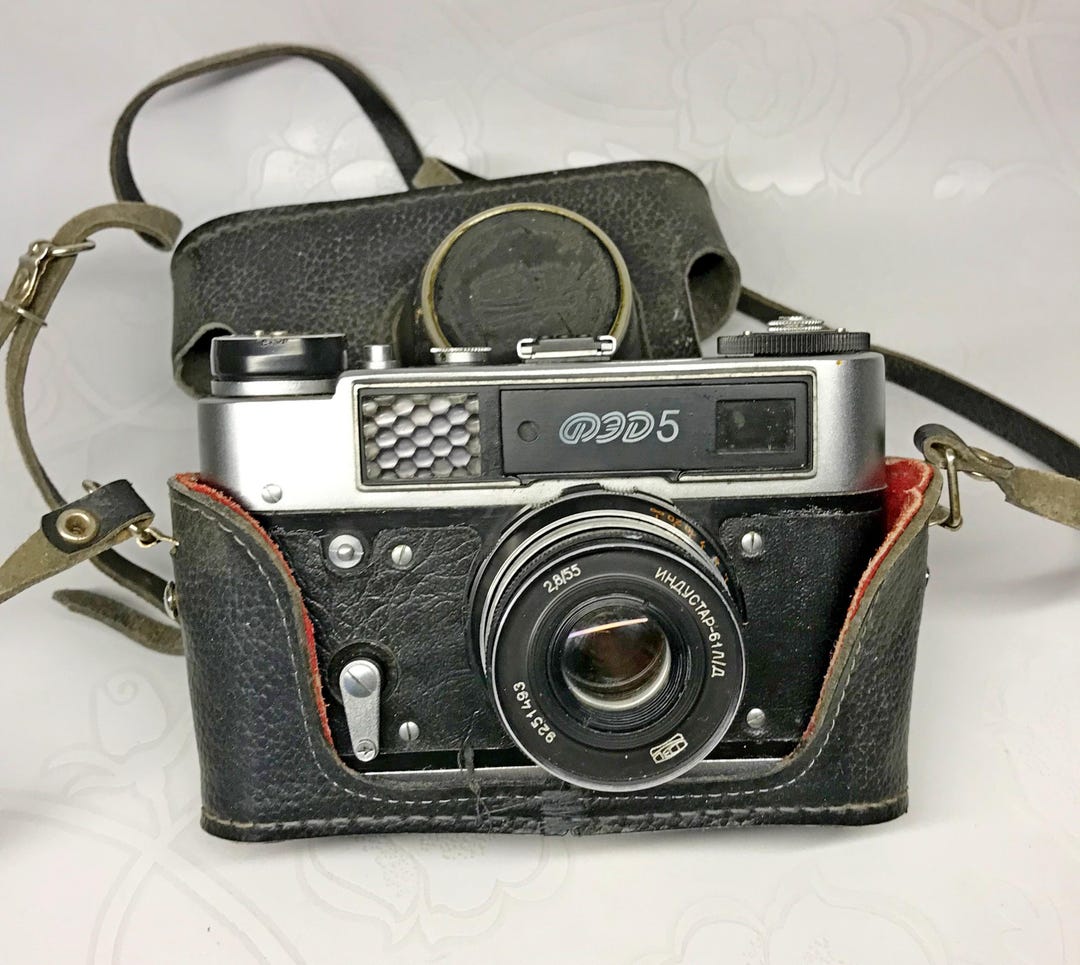 Vintage Soviet Camera FED 5 USSR Film Camera Industar Lens Etsy vintage-soviet-camera-fed-5-ussr-film-camera-industar-lens-etsy
