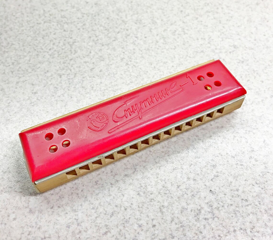 Soviet harmonica Sputnik USSR Harmonica Satellite Mouth Etsy