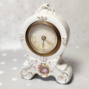 Dresden Porcelain Clock - Etsy