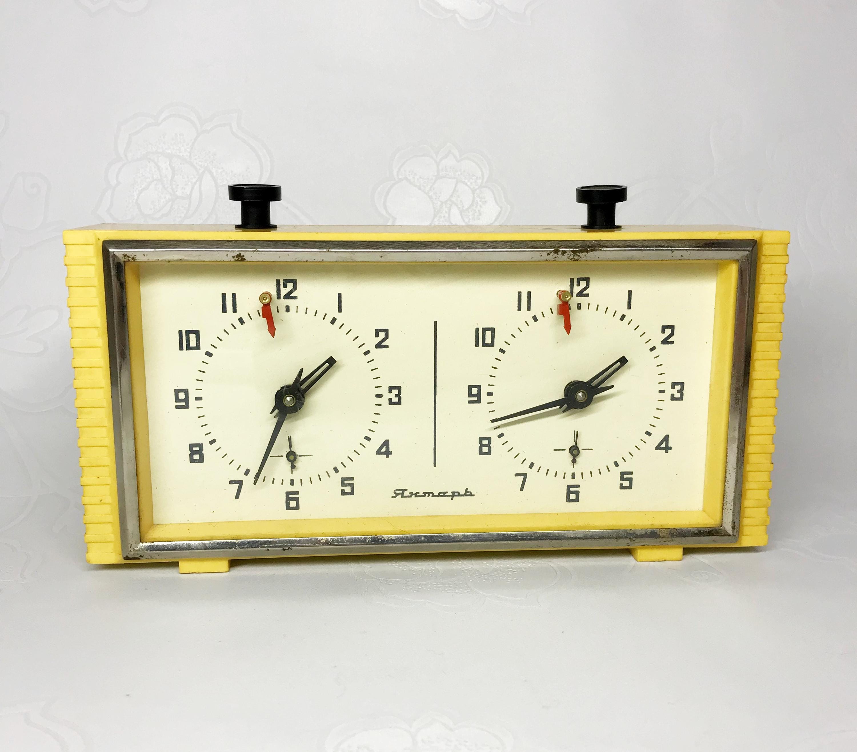 ヴィンテージ ジャンタルチェスクロック - 機械式タイマー、ソ連