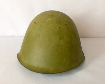 Soviet vintage military helmet - steel helmet
