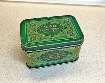 GREEN Keep Calm and Love Paan Metal Storage Tin Box 1335 