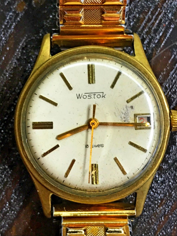Vintage Men's watch Wostok - USSR Men's watch Vos… - image 5