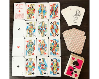 ソビエトヴィンテージトランプ - 1976年にソ連で作られた54枚の