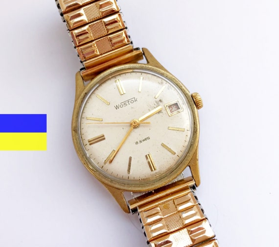 Vintage Men's watch Wostok - USSR Men's watch Vos… - image 1