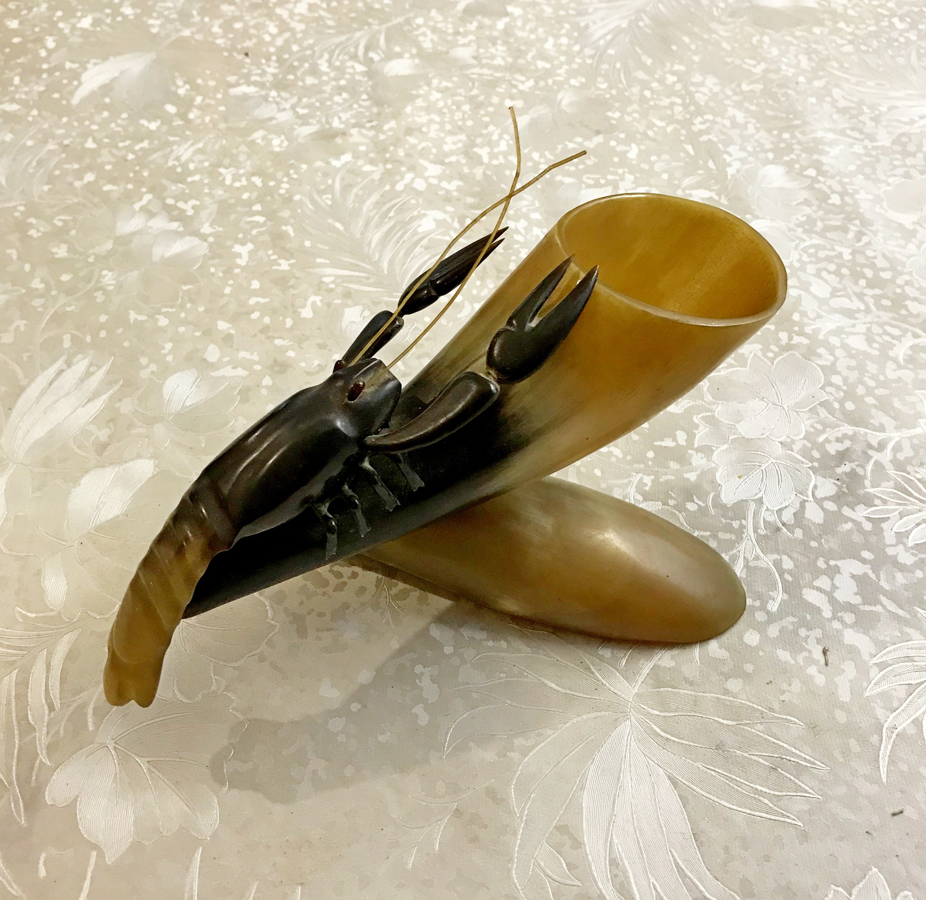 Soviet Vintage Bull Horn Lobster Figurine Soviet Decor - Etsy