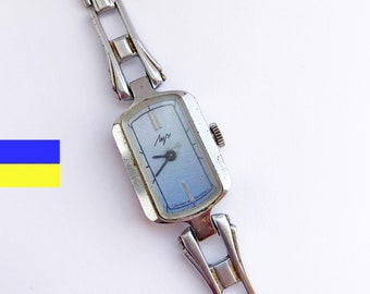 Vintage Women's watch - lady watch -  Luch Mechanical watch - jewelry - bracelet - Ukraine sellers - stand with Ukraine