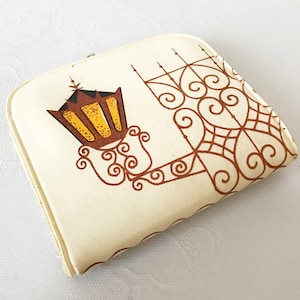 Cartera de plástico de mujer soviética - Cartera de mano antigua - Cartera de mano vintage - Cartera de mano antigua - Cartera de mano vintage de la URSS