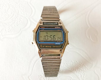 MONTANA Digital Electronic Men's Watch vintage