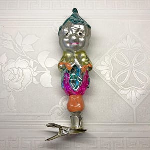 Vintage Glass Christmas Ornament: USSR Shoemaker Grapes