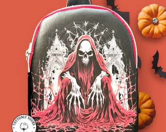 Halloween sling bag/ Mav pack/ halloween purse/ Skeleton purse