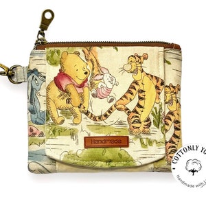 Hundred Acre Friends - Cartera pequeña - Monedero para efectivo y tarjetas