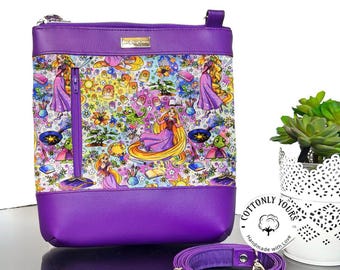 Gloeiende haarprinses - Crossbodytas