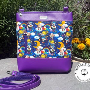 Rainbow Crossbody Bag - 80s nostalgia - vintage - retro