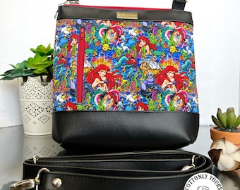 Bolso bandolera de sirena