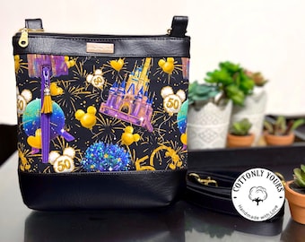 Magical Parks 50th Celebration Crossbody Bag