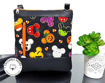 Halloween Mouse Spooky Sweets Crossbody Bag