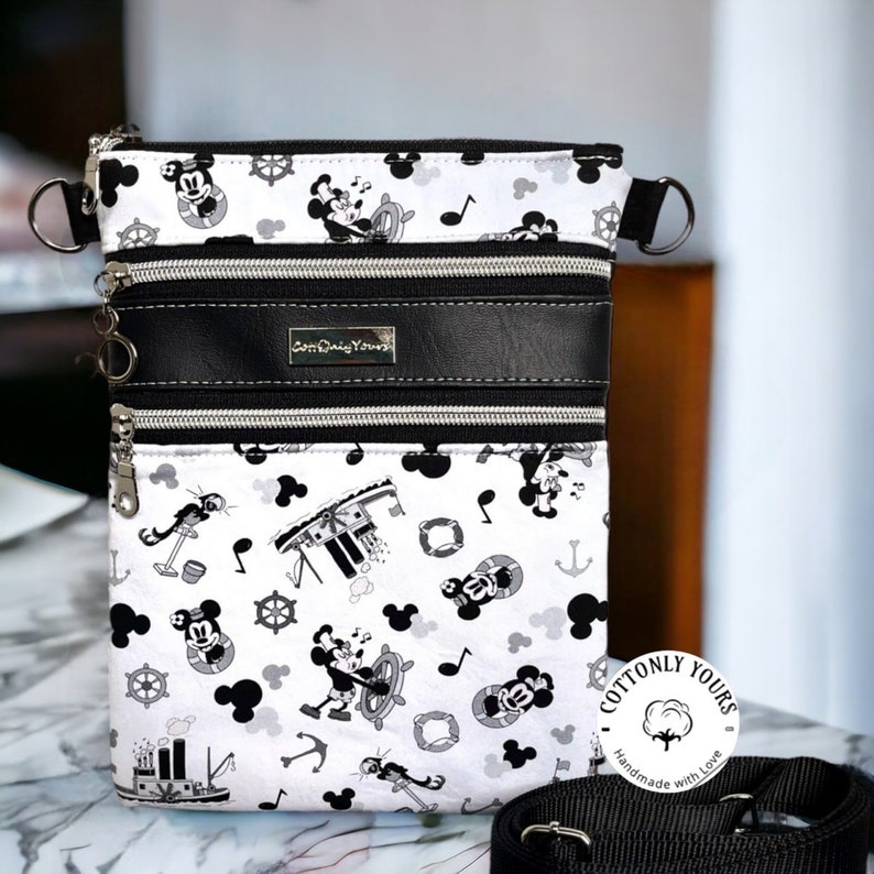 Steamboat Willie Cellphone Crossbody Bag image 1