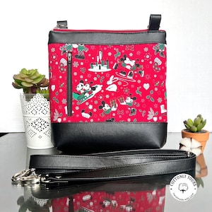 Mouse Holiday Crossbody Bag