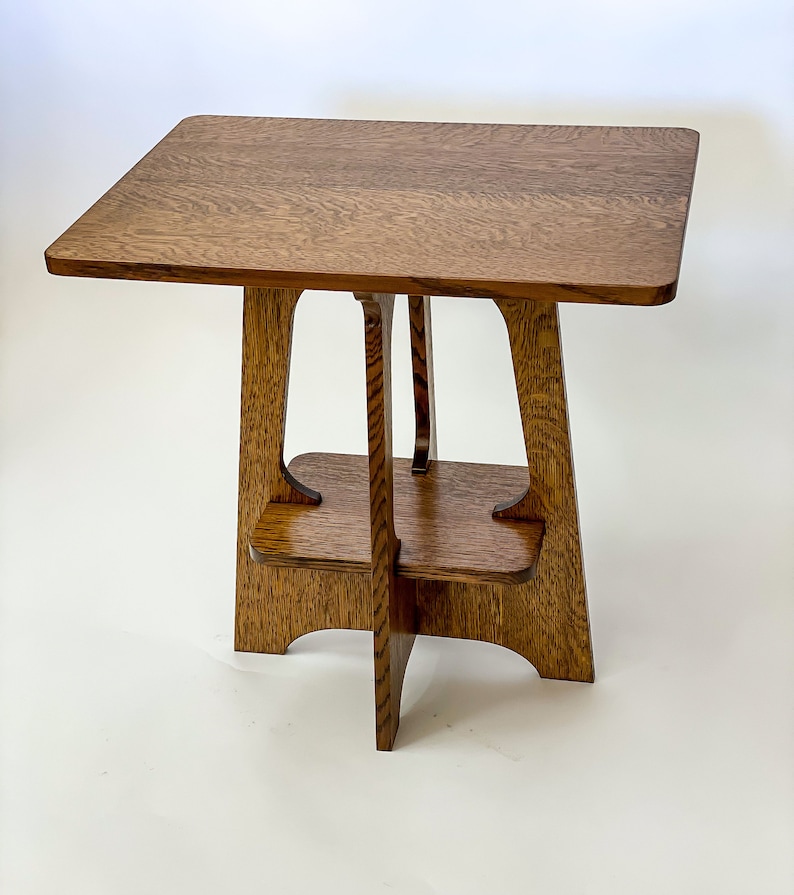 Rectangular Side Table Craftsman/mission Style - Etsy