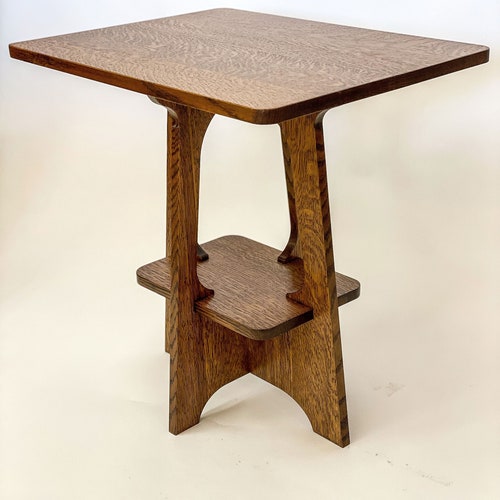 Craftsman/mission Style Side/end Table Etsy