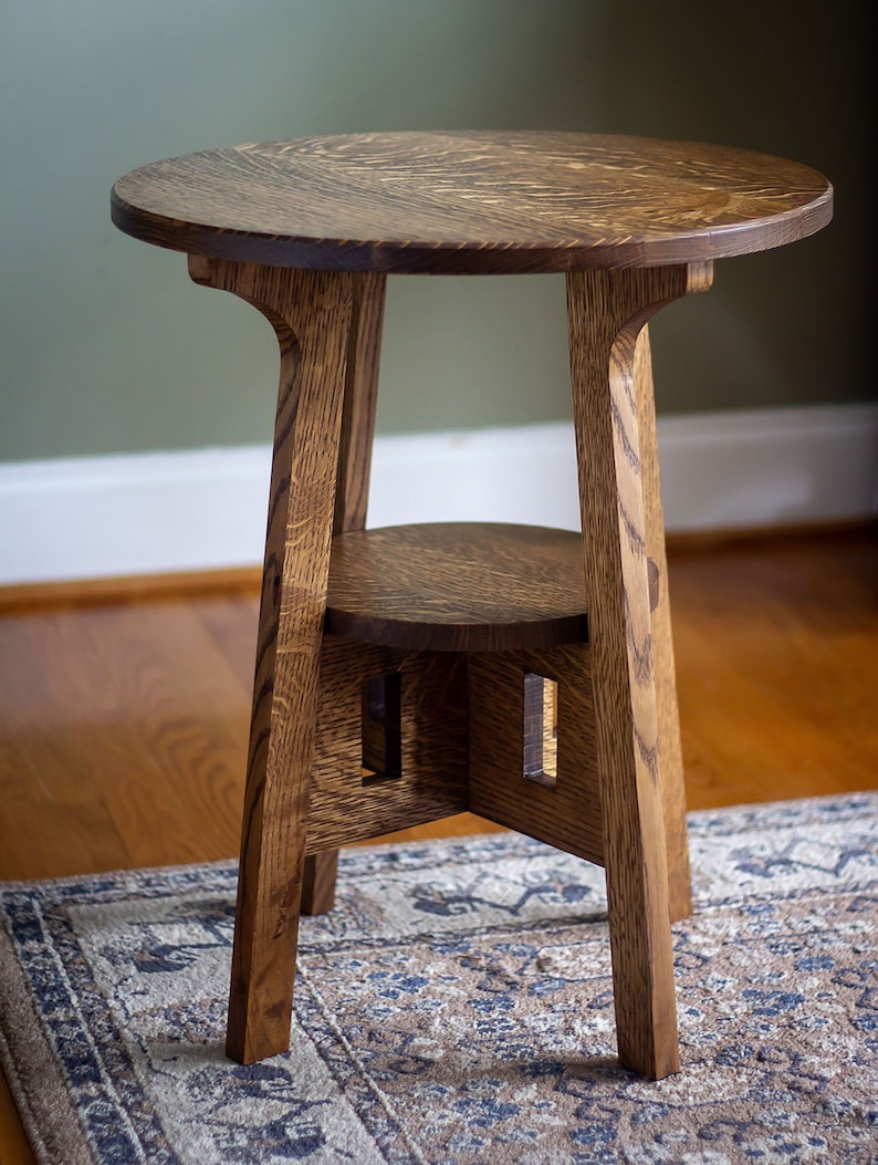 Craftsman/Mission Style Side/End Table Etsy