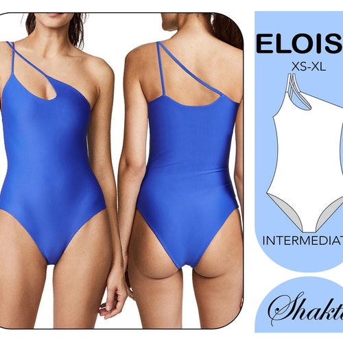 PDF Swimsuit Pattern Bikini Sewing Pattern One Piece Etsy
