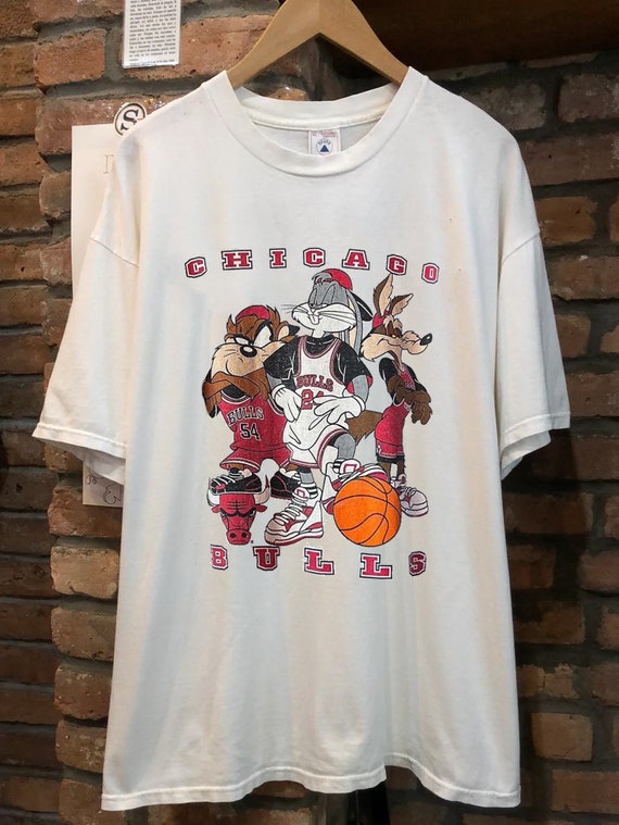NBA Chicago Bulls Looney Tunes Unisex T Shirt NBA Chicago - Etsy