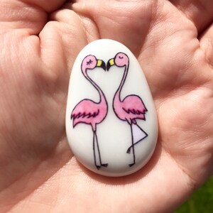 Flamingo, Friendship, Good Luck, Keepsake, Stone, Gift, Present, Momento, Best Friend, Lucky Charm, Wedding, Angel, Thinking of You, Love image 6