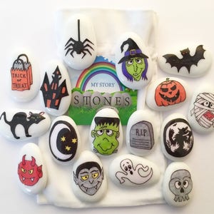 Halloween, Story Stones, Storytelling Set, Spooky Story, Story Sack, October, Scary, Story, Early Years, Educational, Teacher Resources