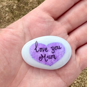Love you Mum, Mothers, Keepsake, Stone, Momento, Present, Love You, Special Idea, Mummy, Mum, I Love You, Mothers Day, Mama