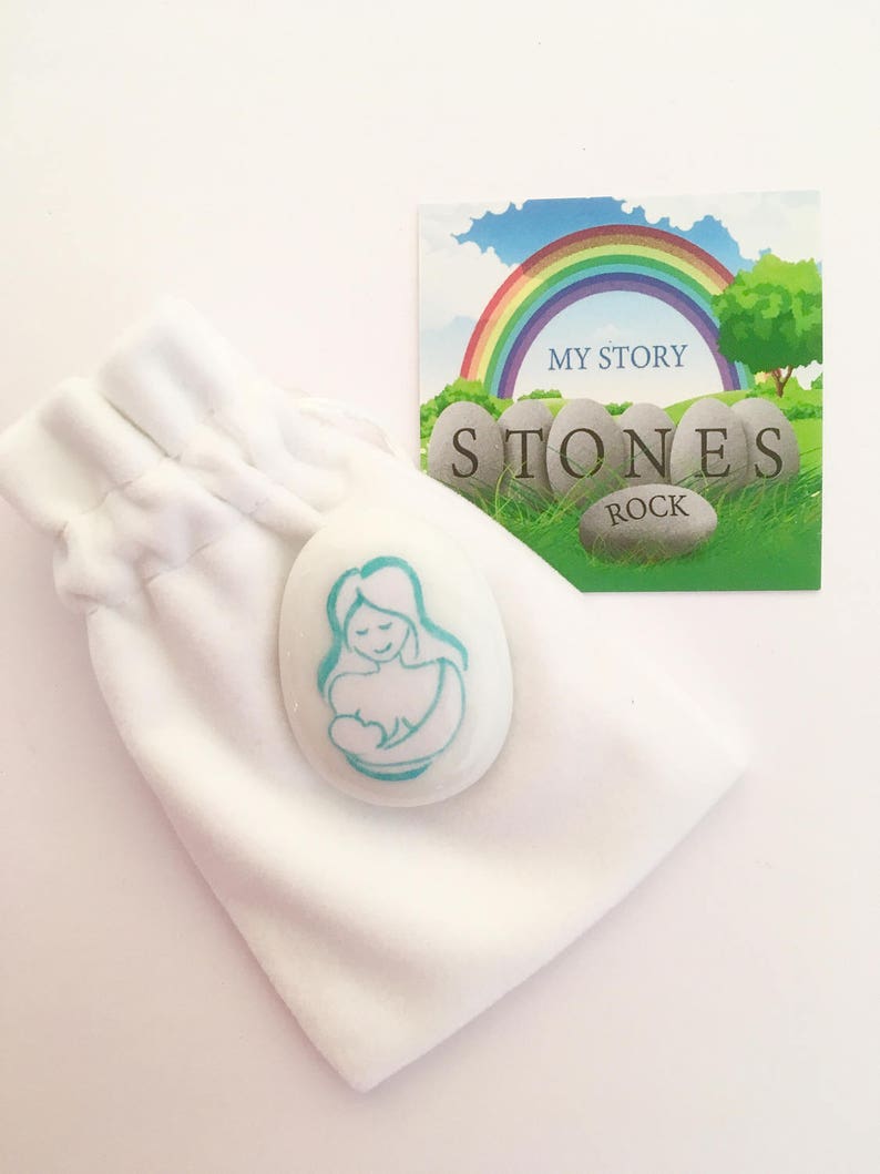 Breastfeeding Journey Mama Milk Breast Keepsake Stone Etsy UK