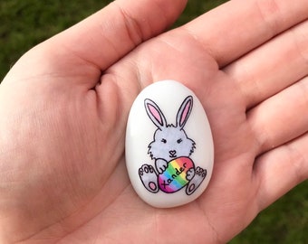 Personalised, Easter, Bunny, Rabbit, 1st, Baby, Gift, Unique, Egg, Present, Boys, Girls, Keepsake, Spring, Chocolate Alternative, Unqiue