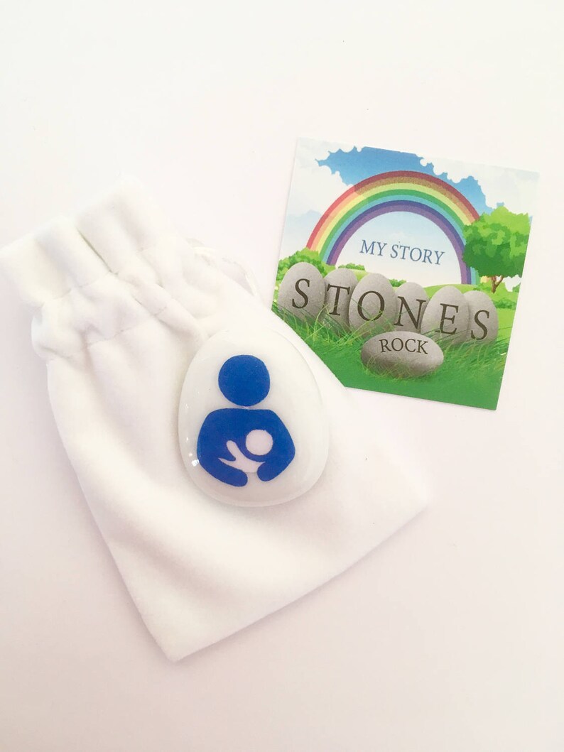 Breastfeeding Journey Mama Milk Breast Keepsake Stone Etsy